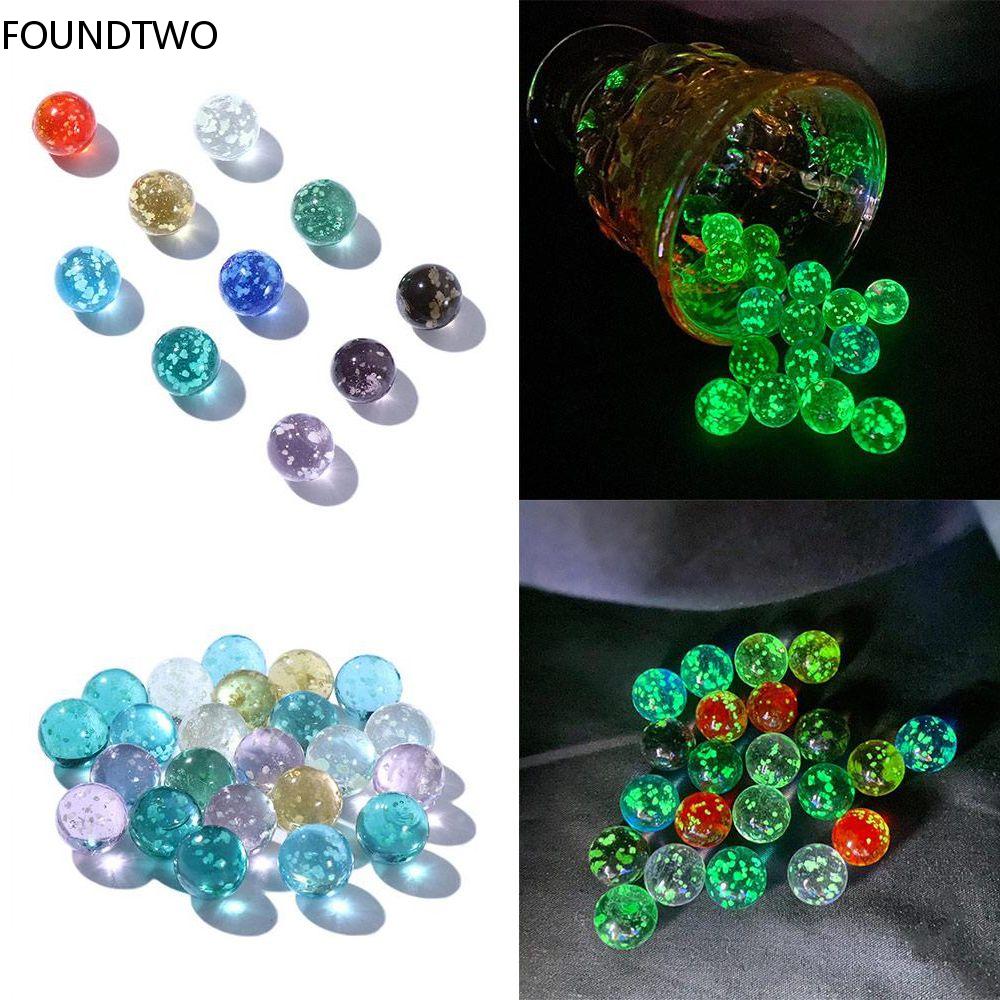 Pinball Machine - 10 Stuks 12Mm Lichtgevende Glazen Ballen
