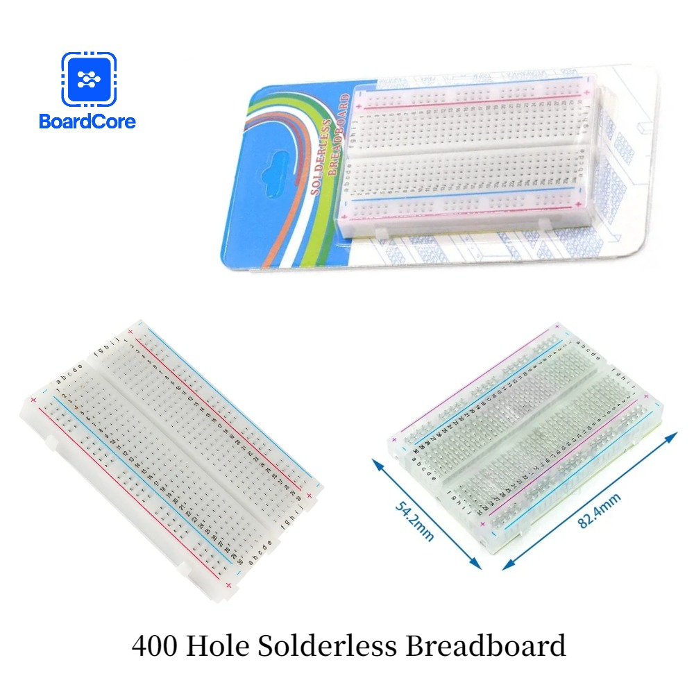 Arduino Vending Machine Project - 400-gaats soldeerloze breadboard wit transparant voor