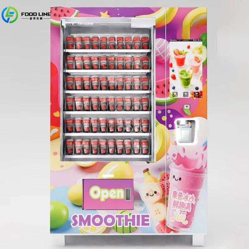 Slushie Machine Vending - Smoothie-ijs-soda-slush-vrieskoude-ijsdrankmachine-drankenmaker-commerciële-slushy-machine-automaat-verkoop-aangepast