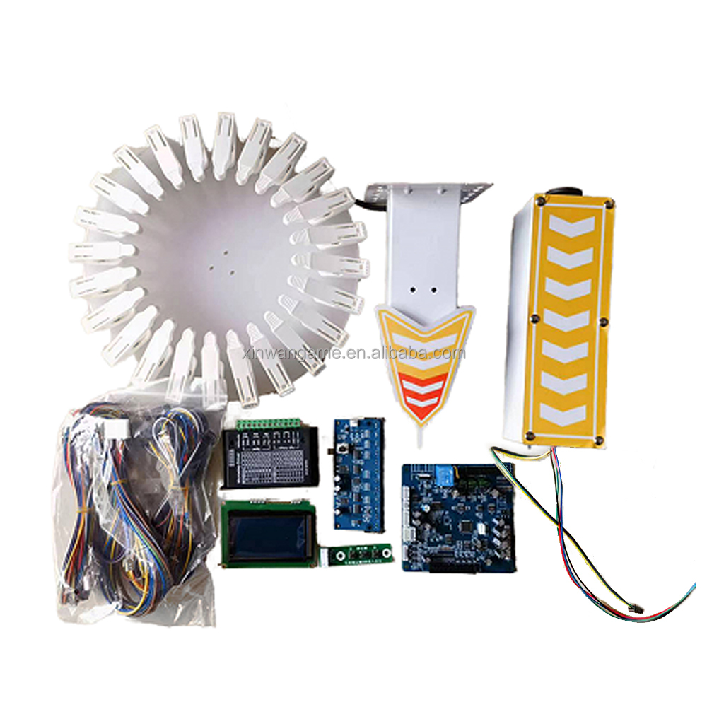 Arcade Card Vending Machine - Mini-muntautomaat DIY kinderspeelhal machinekit draaitafelklem en