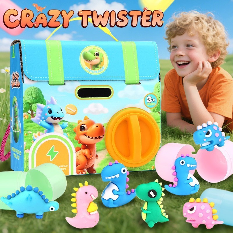 Prize Capsule Toy Machine - Verrassingscapsules Speelgoed Dinosaurus Kinder Rugzak Prijsautomaat