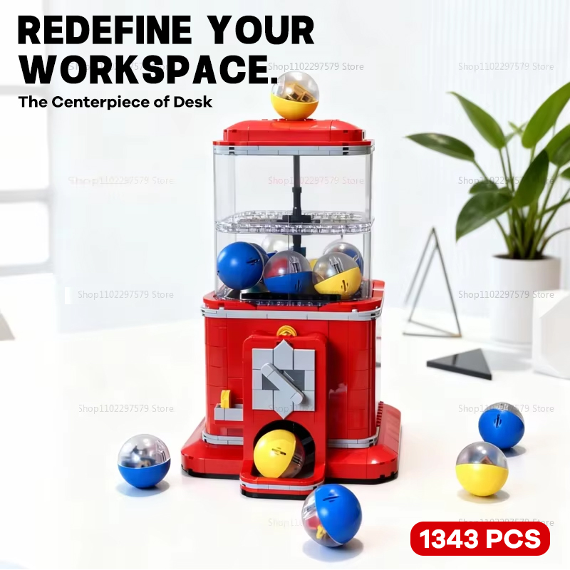 Vending Game - Nieuwe Creatieve Vending Machine Bouwstenen Set