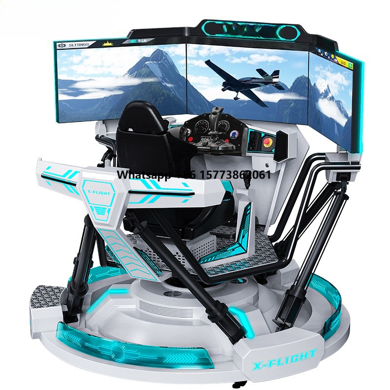 9D Vr Simulator - VR Vliegsimulator Vliegtuig Onderwijs en Training