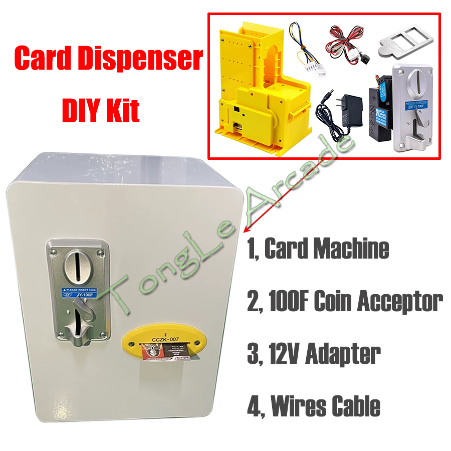 Arcade Card Vending Machine - Arcade Kaartdispenser DIY Kit voor kaartverkoopautomaten,