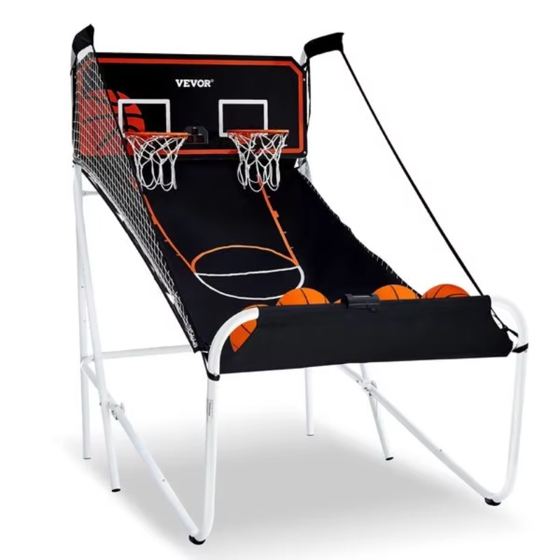 Arcade Games & Vending Co - 【Hot Item】Opvouwbaar basketbalarcadespel, basketbalspel voor 2
