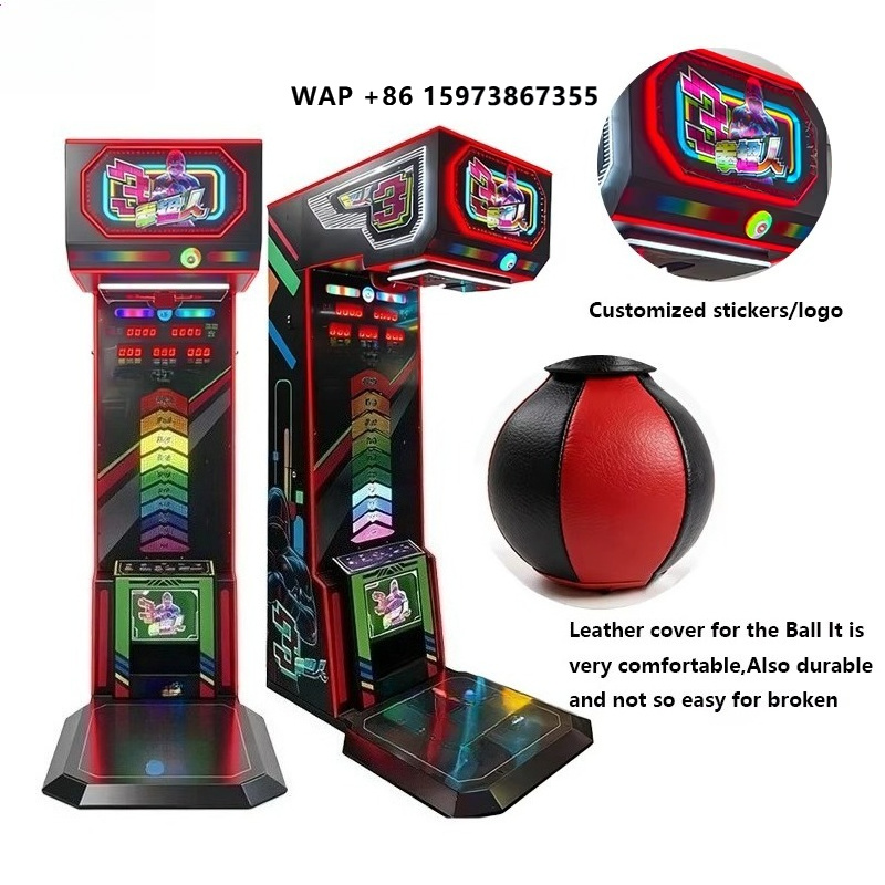 Arcade Games & Vending Co - Bokssimulator Elektronische Bokskampioen Grote Stoot Kickboks