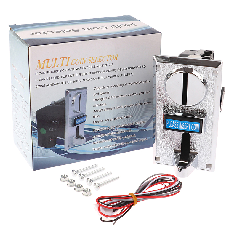 Arcade Ticket Machine - 1Pc 616 Multi Coin Slot Acceptor