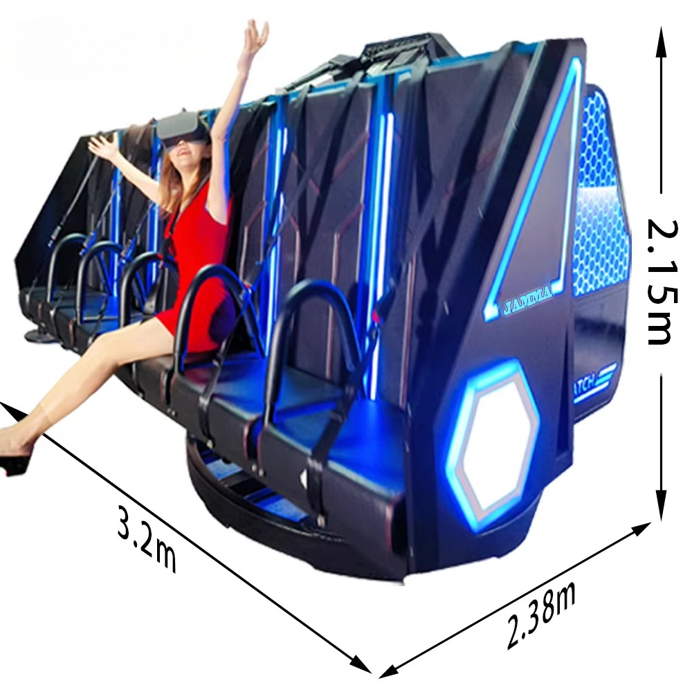 9D Vr Simulator - Indoor attractiepark product entertainment 9D VR