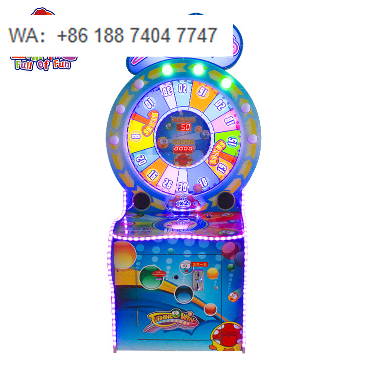 Ticket Redemption Machine - Muntbediende ticketinwisselautomaat te koop, loterij-attractie, geluksspel