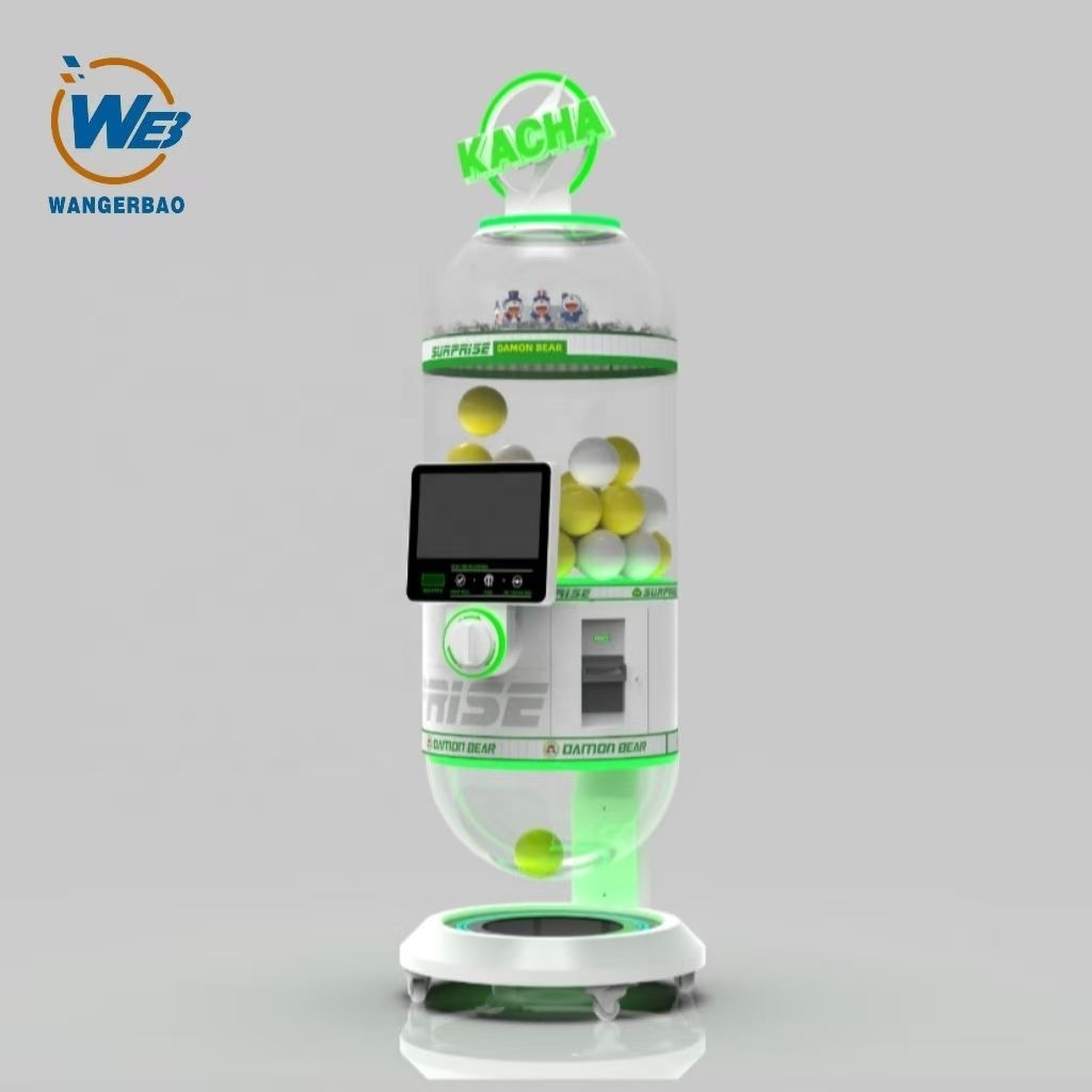 Prize Capsule Toy Machine - Wangerbao Aanpasbare Elektronische Gacha Machine Roze