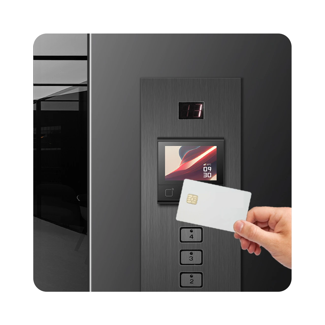 Nfc Card Reader Vending - DW200 Ethernet Toegangscontrolesysteem RFID Lezer/Schrijver NFC