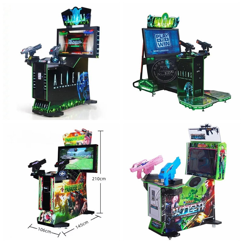 Gun Shooting Arcade - Aliens schietmachine game room amusementscentrum park