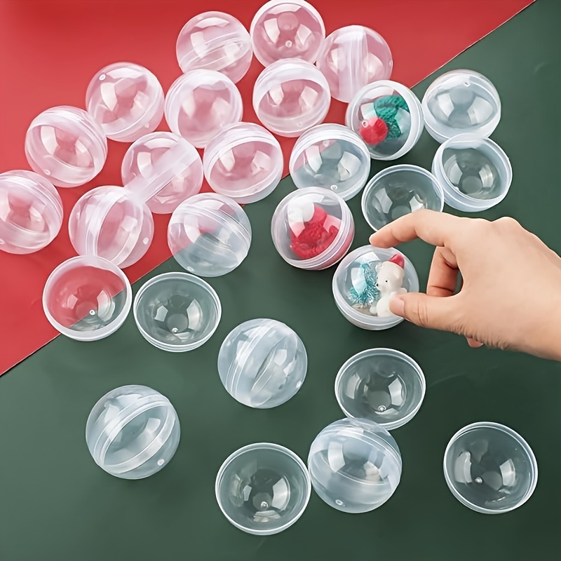 Prize Capsule Toy Machine - 100 Stuks Doorzichtige Plastic Ronde Capsules
