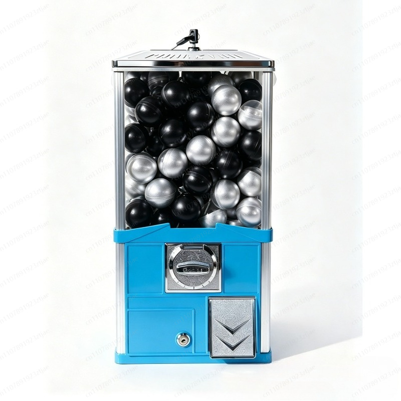 Prize Capsule Toy Machine - Vierkante tafelmodel Gashapon-machine met 100 capsules,