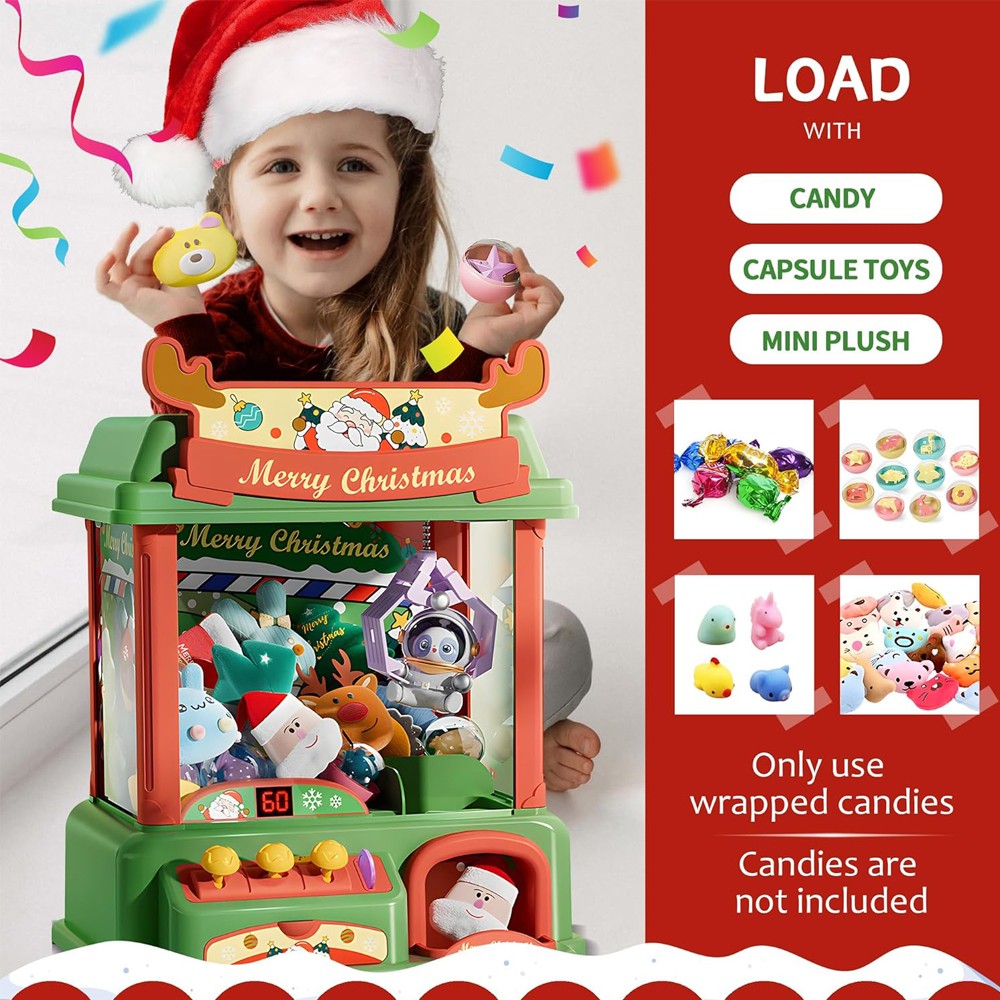 Kerst Klauw Machine Voor Kinde - Arcade Toy Claw Vending Machine recensie en prijs