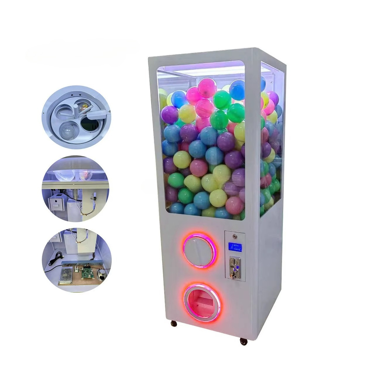 100 mm grote grote kauwgombal  - Prize Capsule Toy Machine recensie en prijs