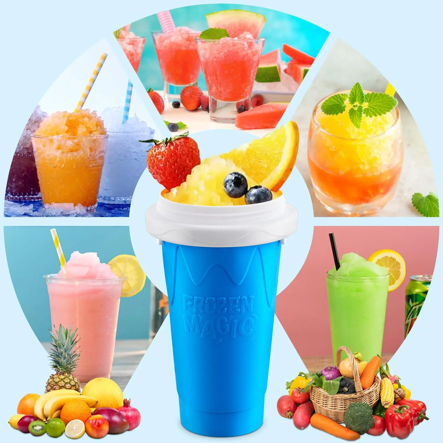 2024 Zomer Magic Slushy Maker  - Slushie Machine Vending recensie en prijs