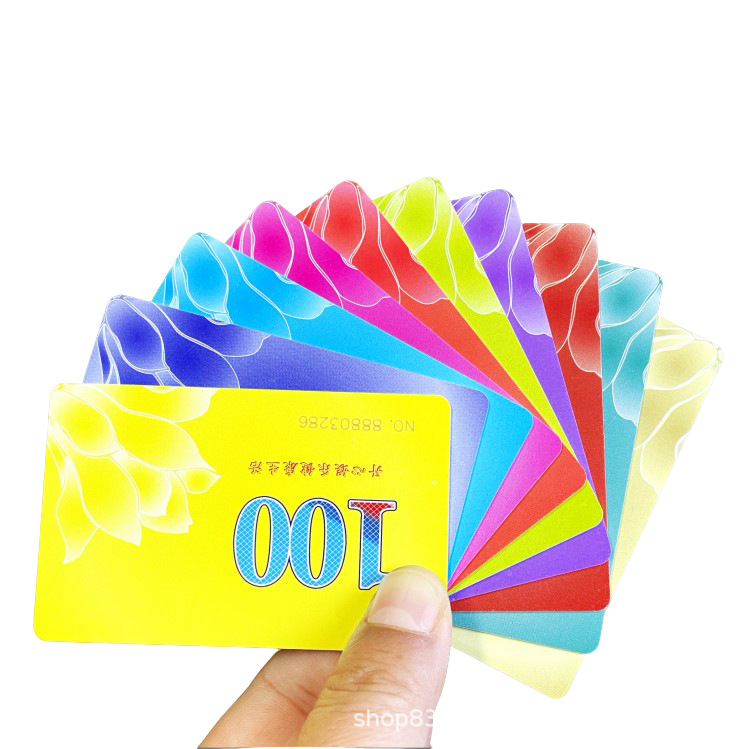 50 Stuks Frosted Chip Card PVC - Arcade Card Vending Machine recensie en prijs