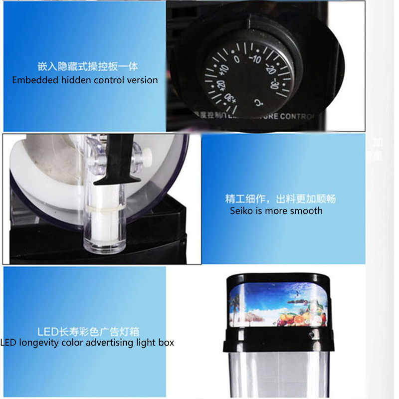 15L Commerciële Slushmachine,  - Slushie Machine Vending recensie en prijs