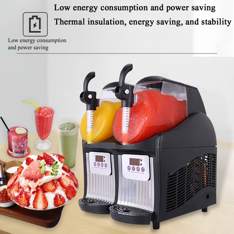 4L 2-beker commerciële slushma - Slushie Machine Vending recensie en prijs