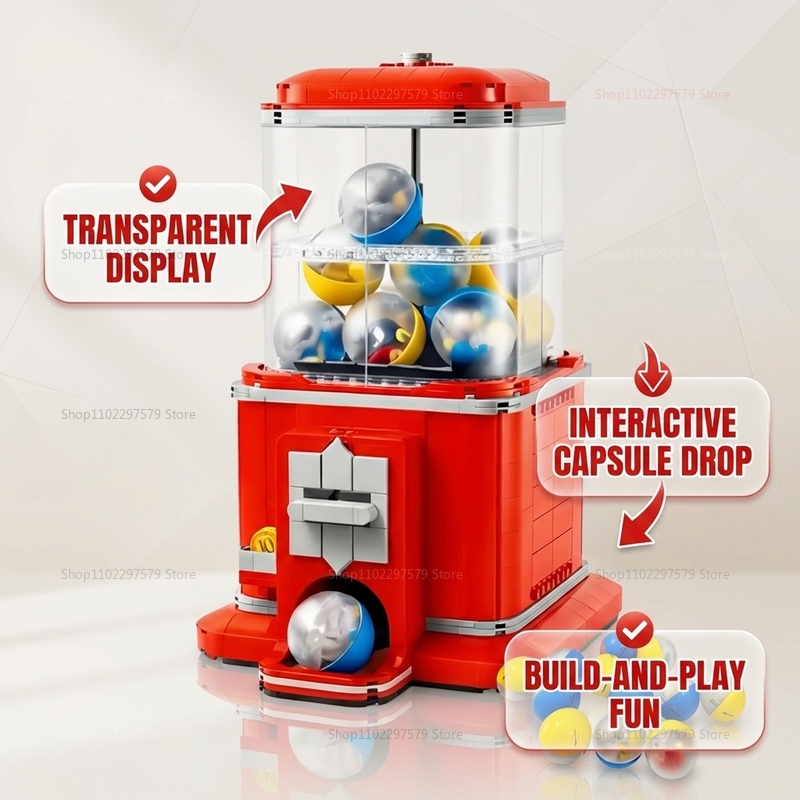1343 PCS Vending Machine Bouws - Vending Game recensie en prijs
