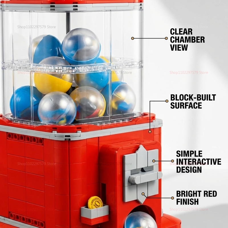1343 PCS Vending Machine Bouws - Vending Game recensie en prijs