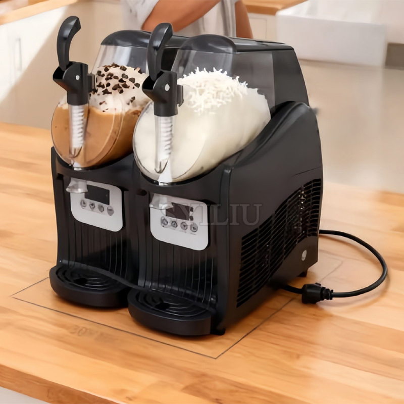 Slushmachine, 4L Dubbele Cilin - Slushie Machine Vending recensie en prijs