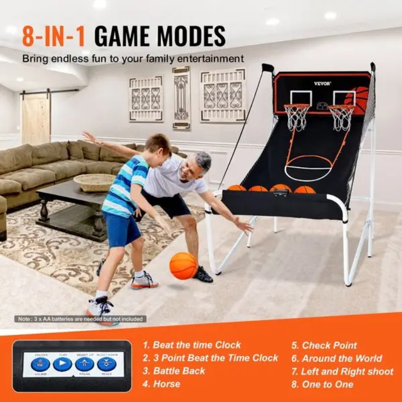 【Hot Item】Opvouwbaar basketbal - Arcade Games & Vending Co recensie en prijs