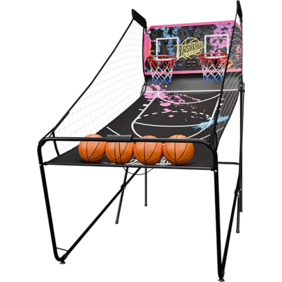 Opvouwbaar elektronisch basket - Arcade Games & Vending Co recensie en prijs