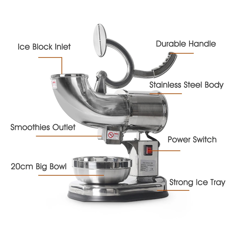 200W IJsbreker Commerciële Hog - Slushie Machine Vending recensie en prijs