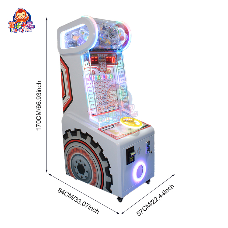 Muntbediende ballenval-spelaut - Arcade Ticket Machine recensie en prijs